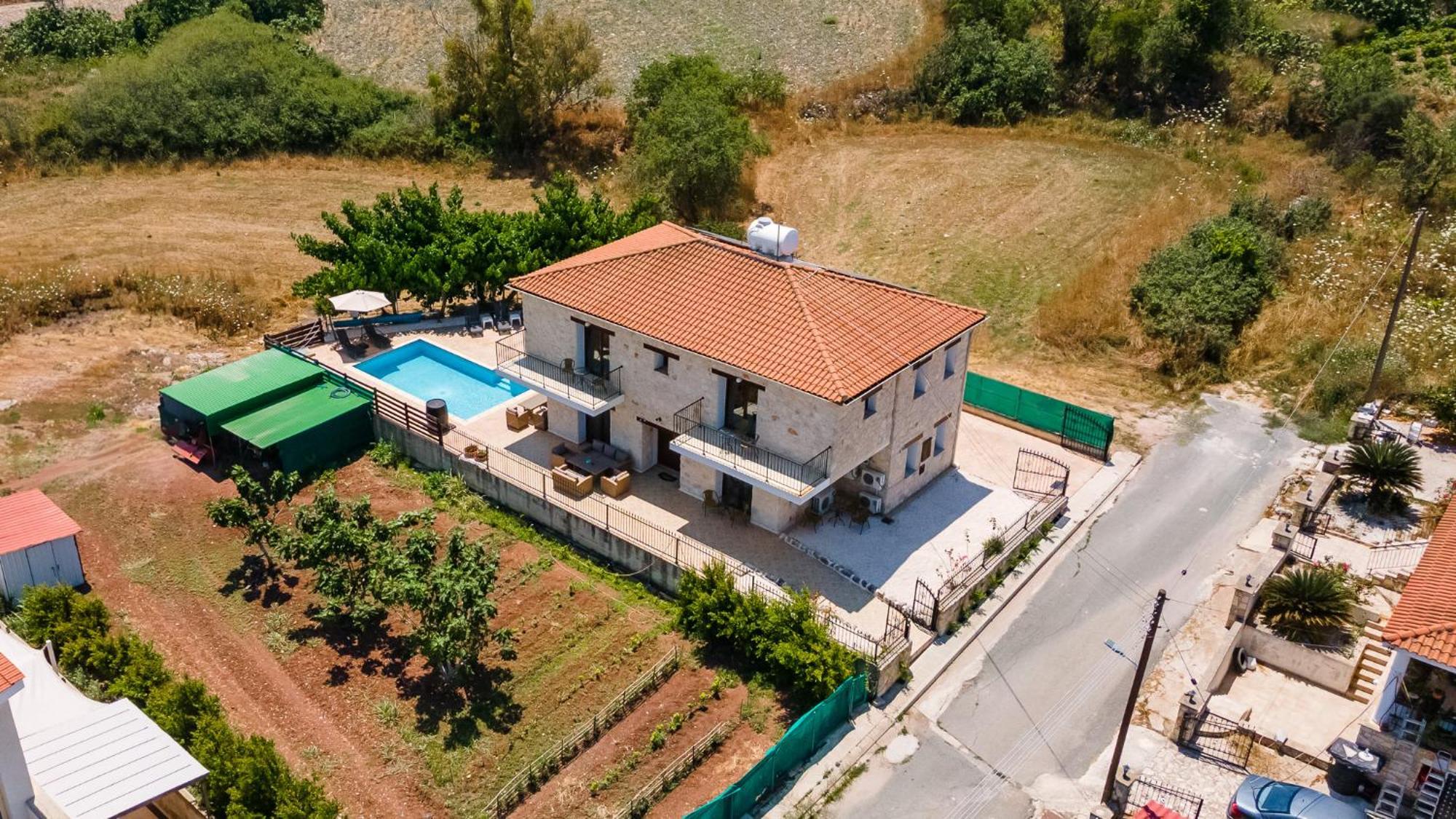 Villa Nikolina Dhrousha Exterior foto